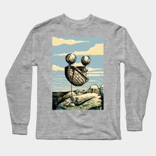 The flying ship to nowhere Long Sleeve T-Shirt